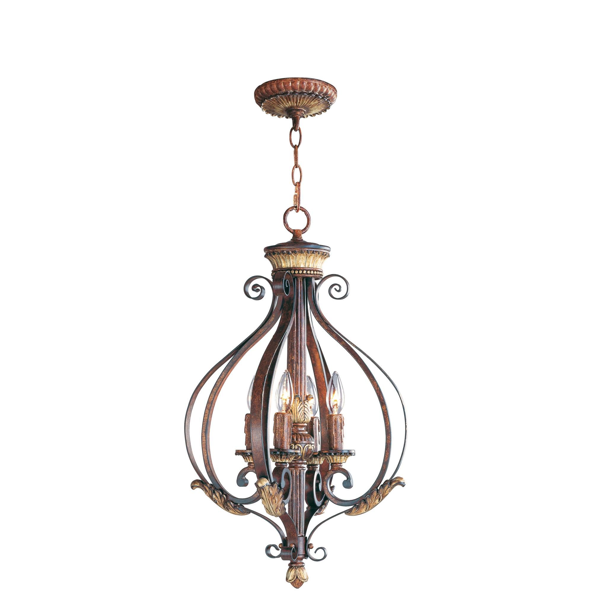 Villa Verona 16 Inch Cage Pendant by Livex Lighting